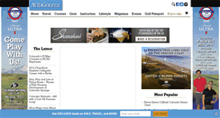 Desktop Screenshot of coloradoavidgolfer.com